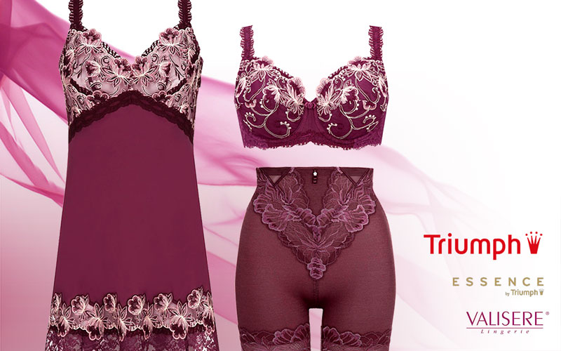 VALISERE and ESSENCE by TRIUMPH