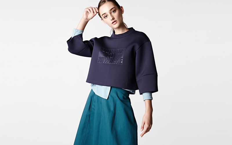 LE CIEL BLEU:Tops