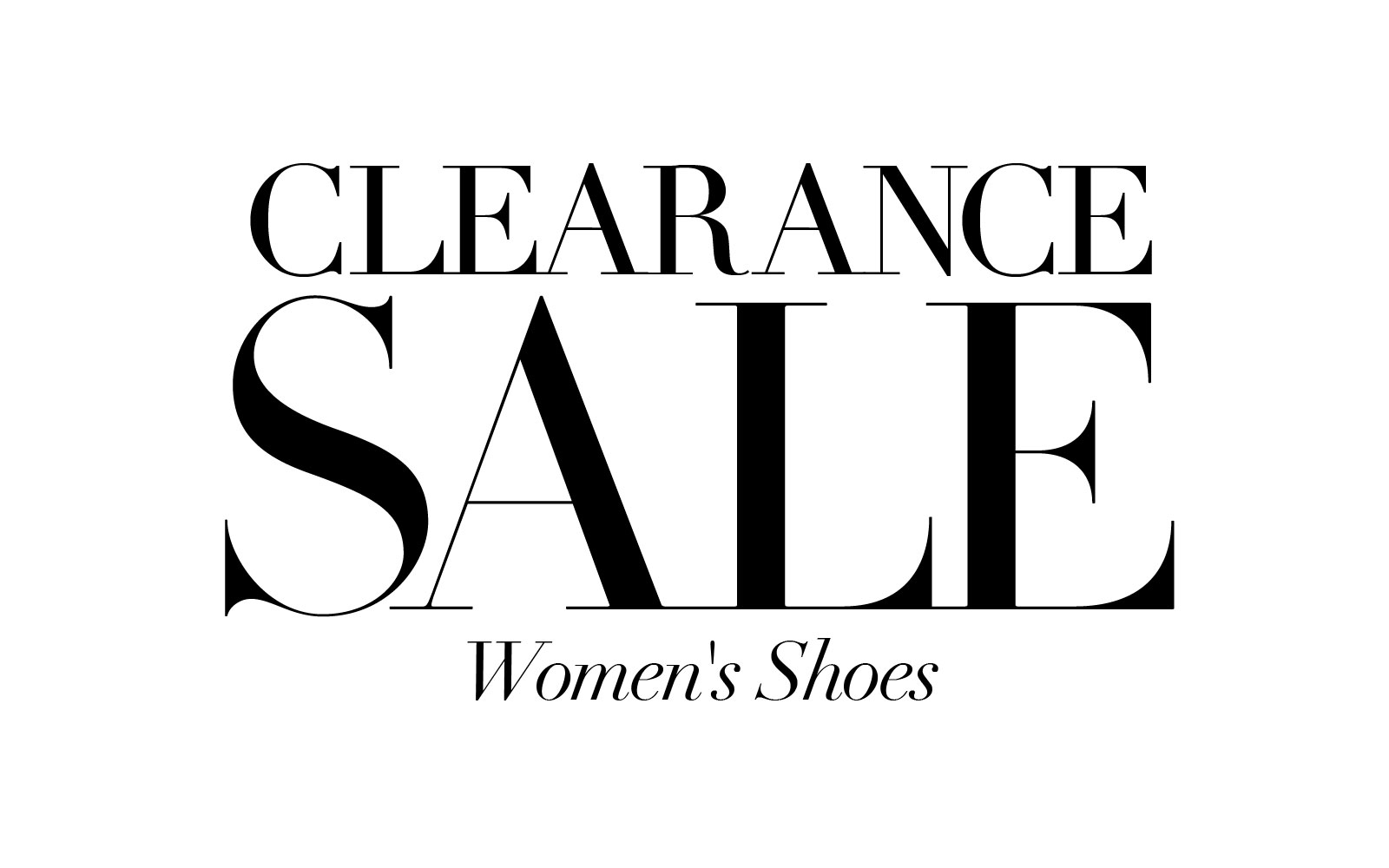 Clearance Womens Shoes