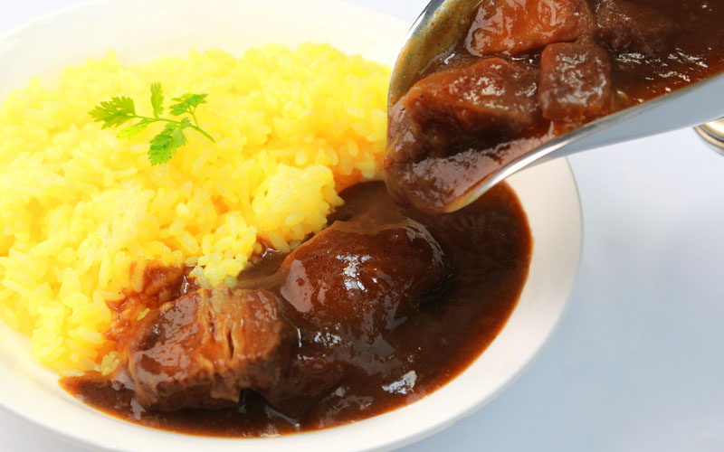 覇楼館飛騨牛カレー