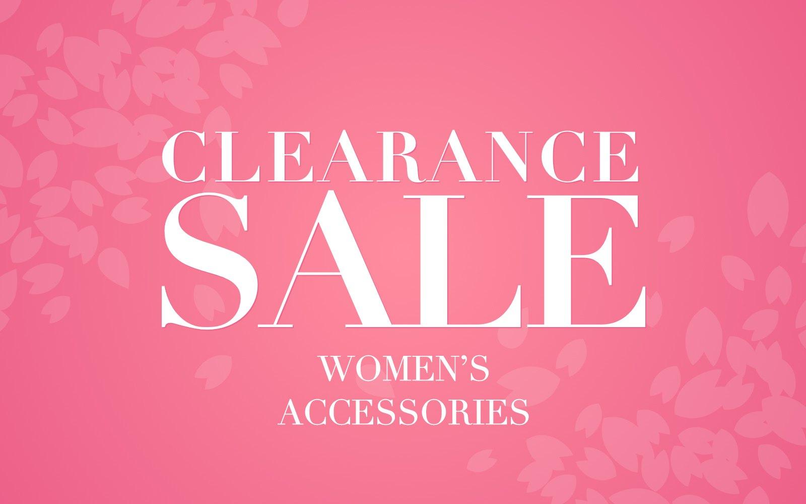 Clearance Women's Accessories