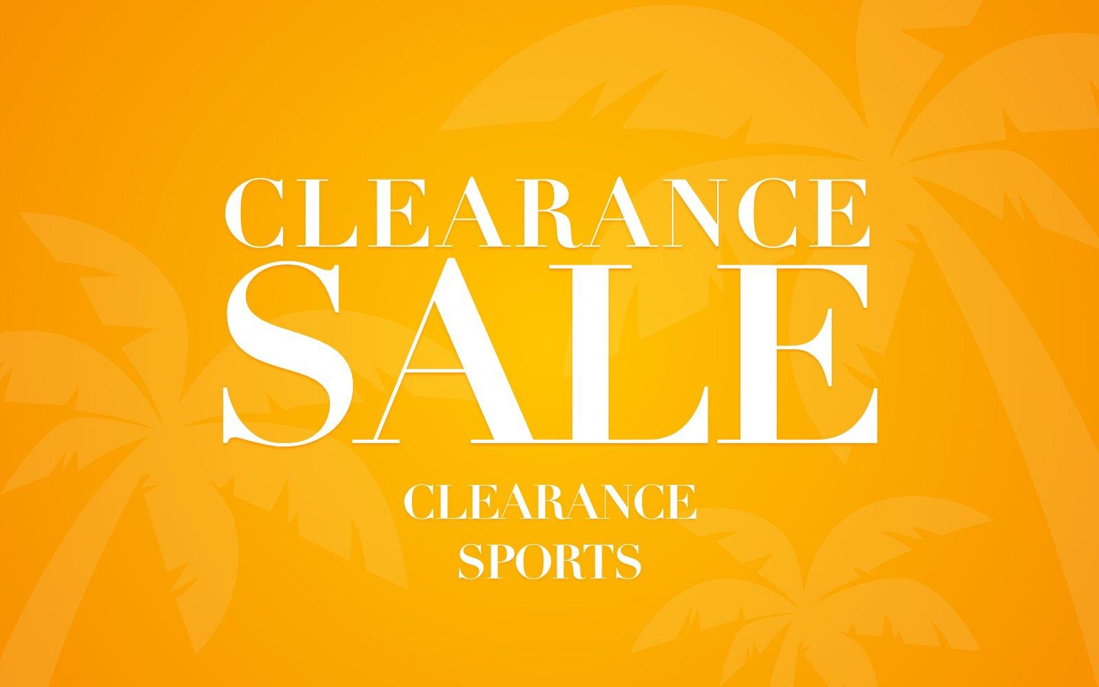 Clearance Sports