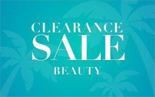 CLEARANCE BEAUTY