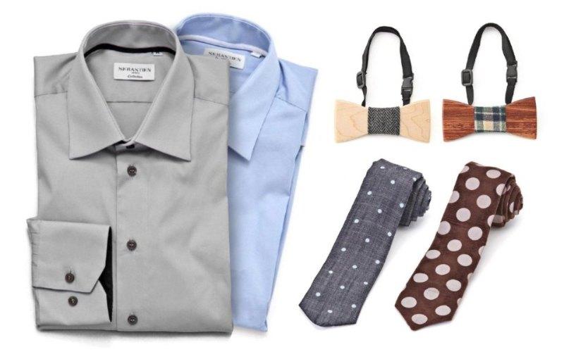 Men's business scene