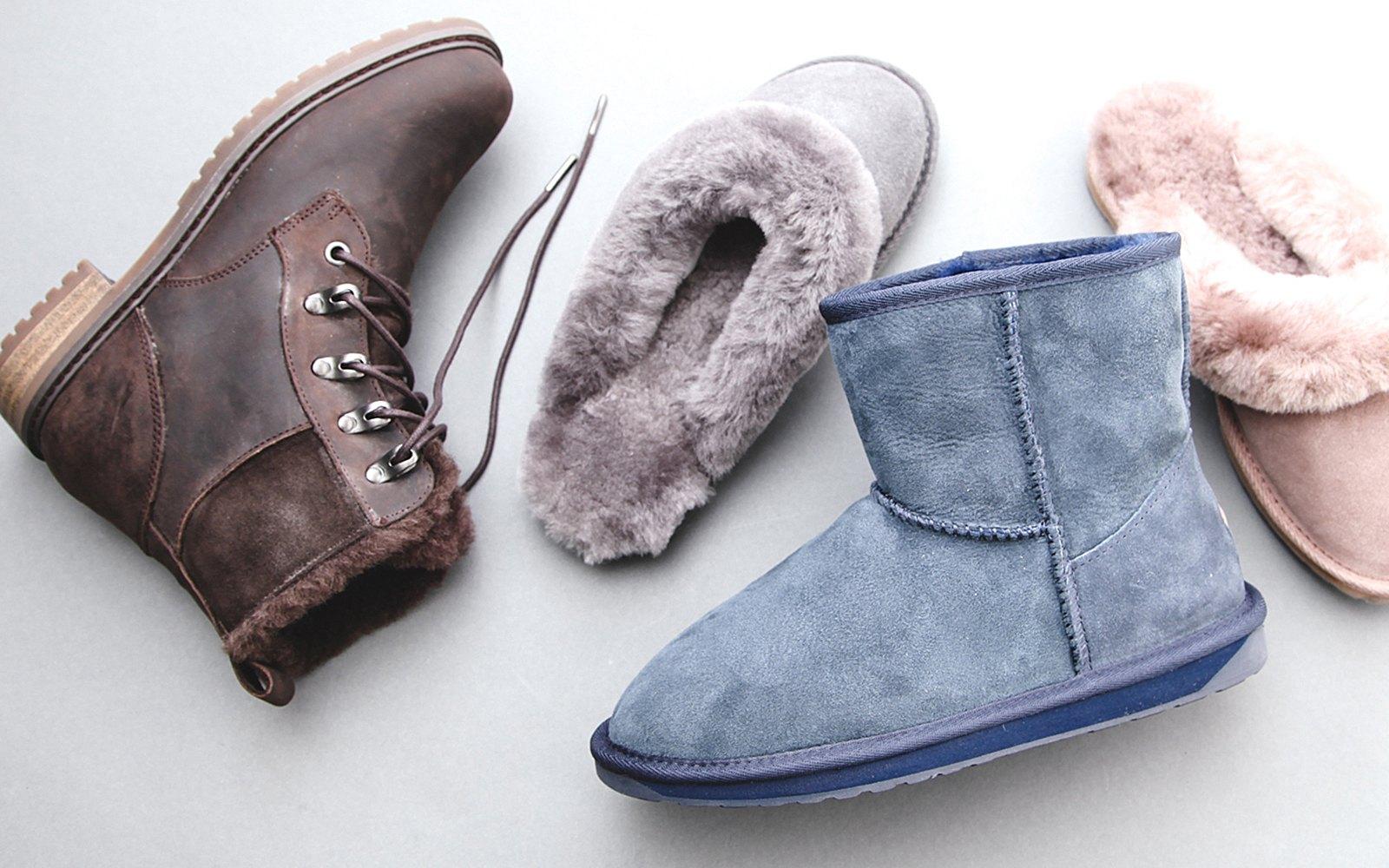 Mouton boots selection : women
