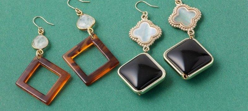 MODE FOURRURE:JEWELRY EARRINGS