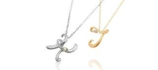 GOLD LETTER NECKLACE