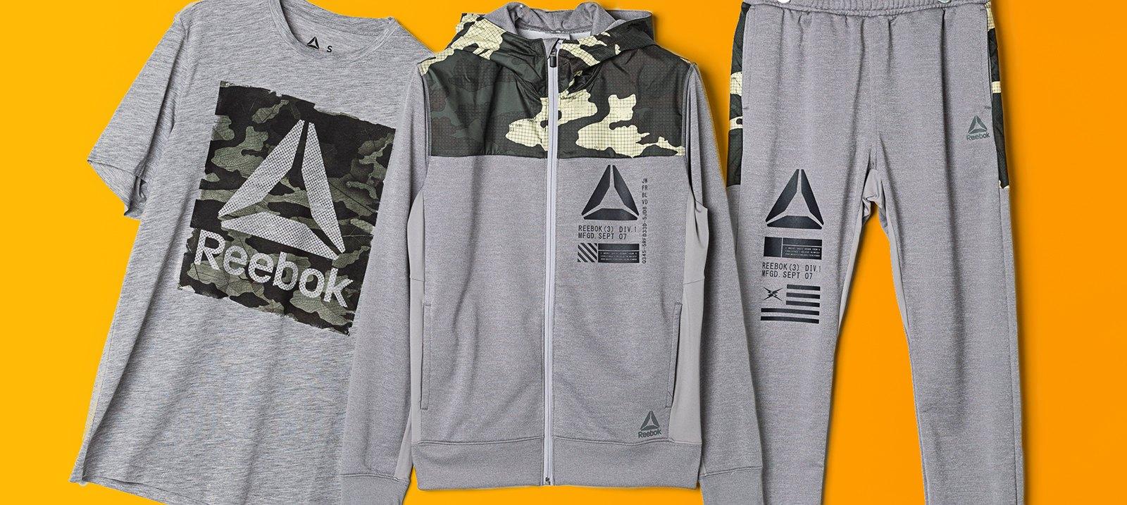 Reebok：Men's Apparel