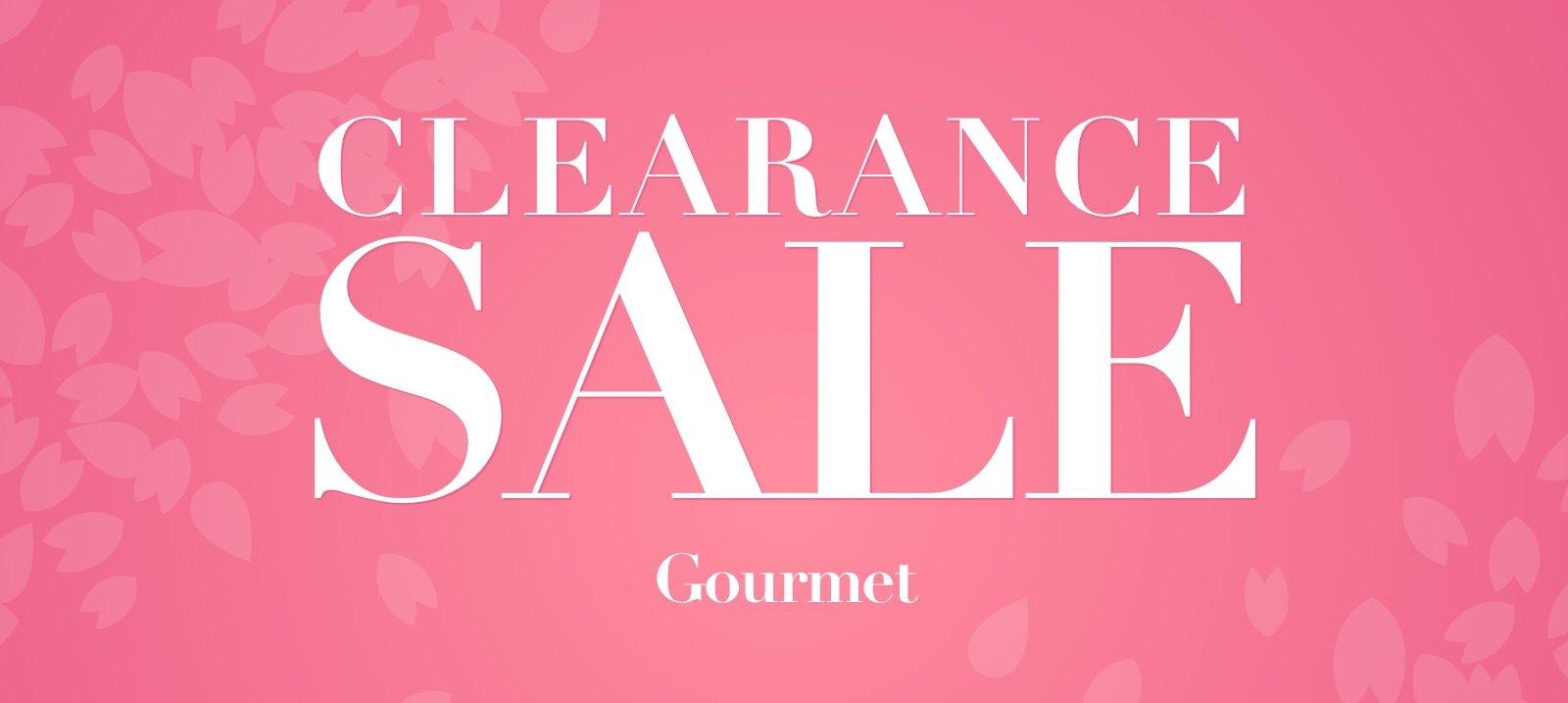 Clearance sale：Gourmet