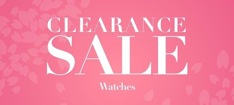 Clearance sale:Watches