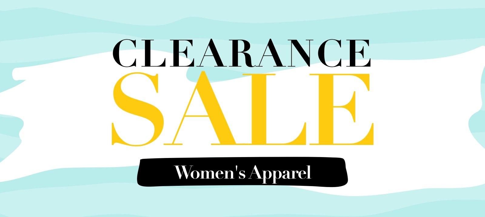 Clearance sale：Women's Apparel
