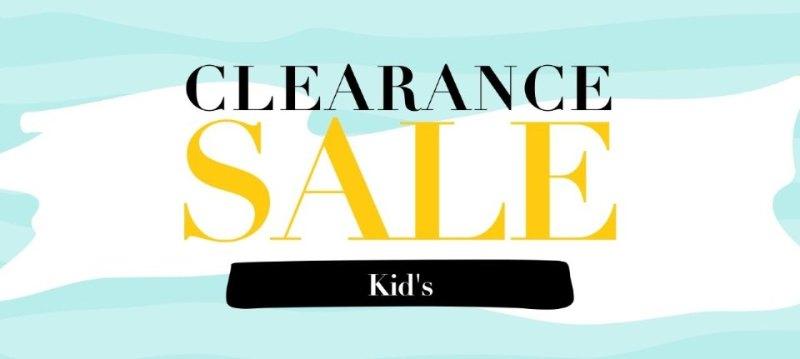 Clearance sale:Kids