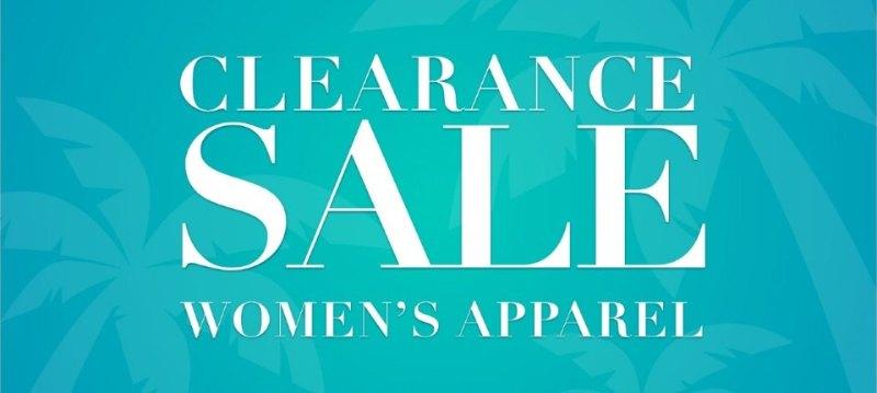 Clearance sale:Women's Apparel