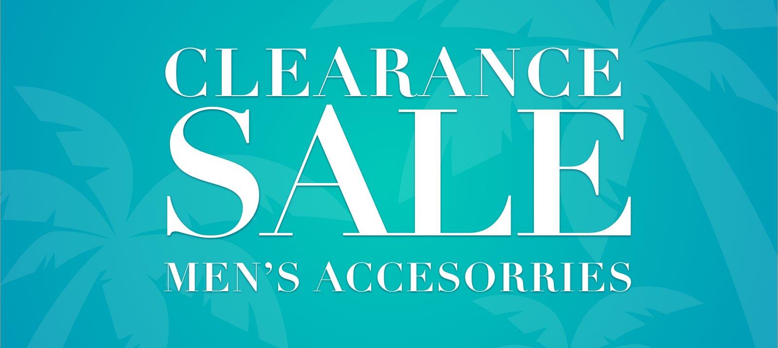 Clearance sale：Men's Accessorie