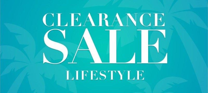 Clearance sale:Lifestyle