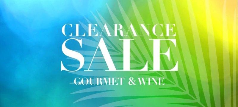 Clearance sale:Gourmet&Wine