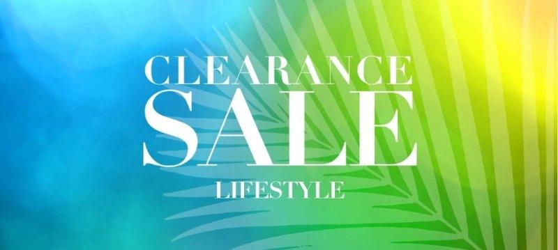 Clearance sale:Lifestyle
