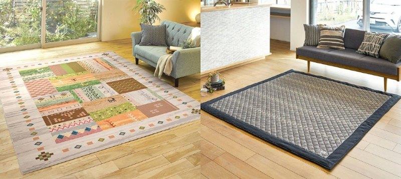 Summer Fabric Rug by Hagihara
