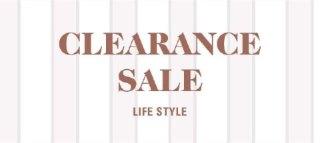 CLEARANCE:LIFESTYLE