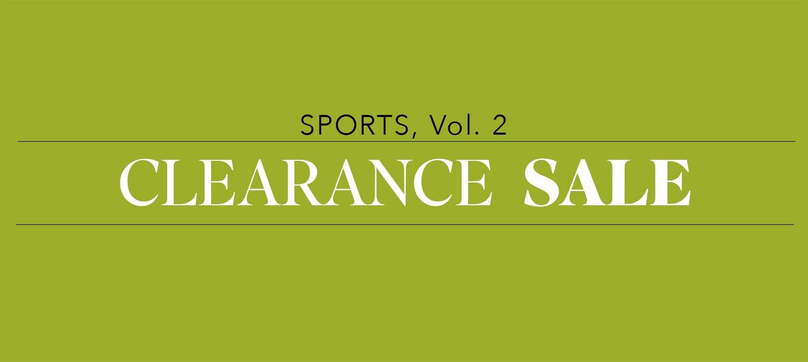 Clearance sale : Sports vol.2