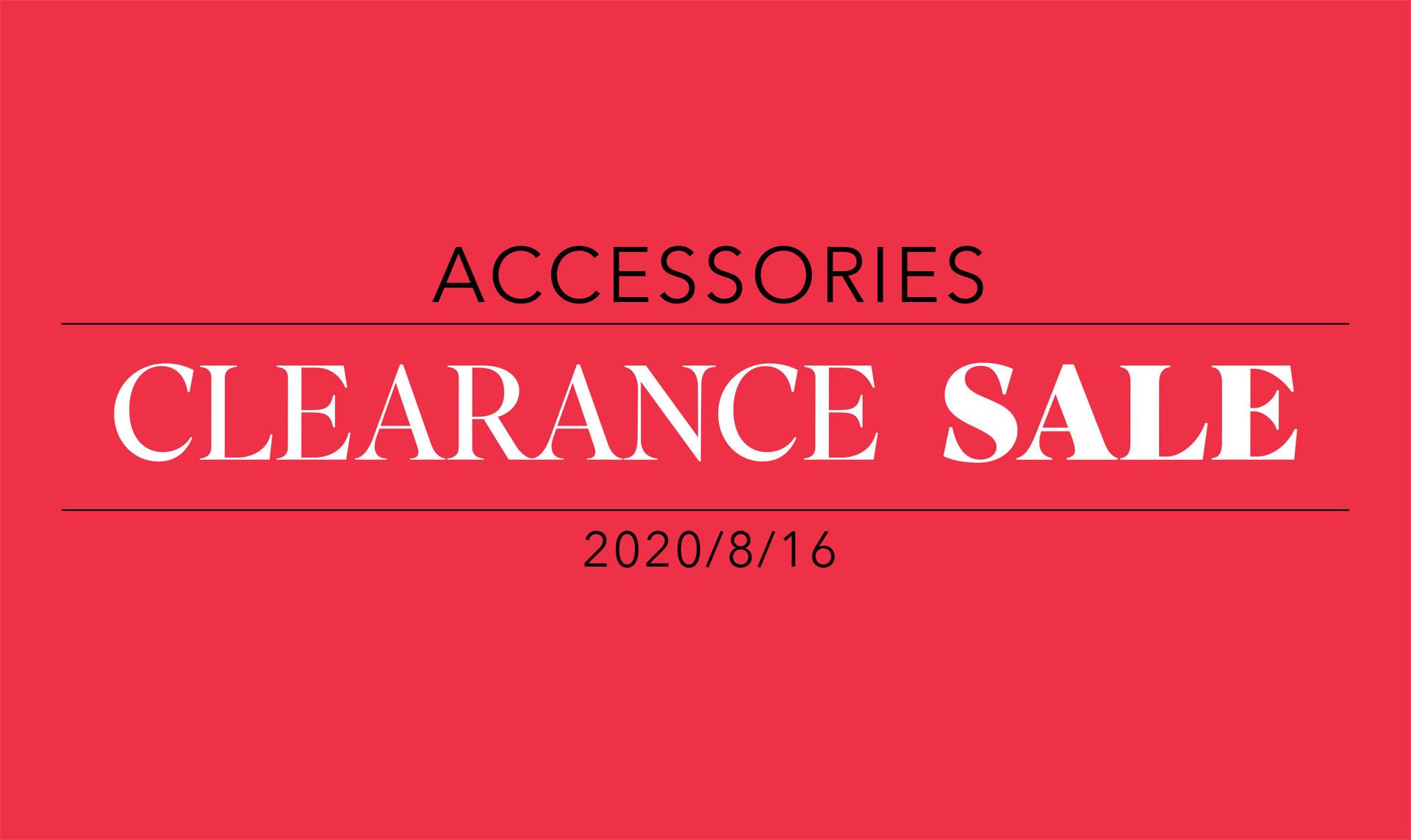Clearance sale : Accessories