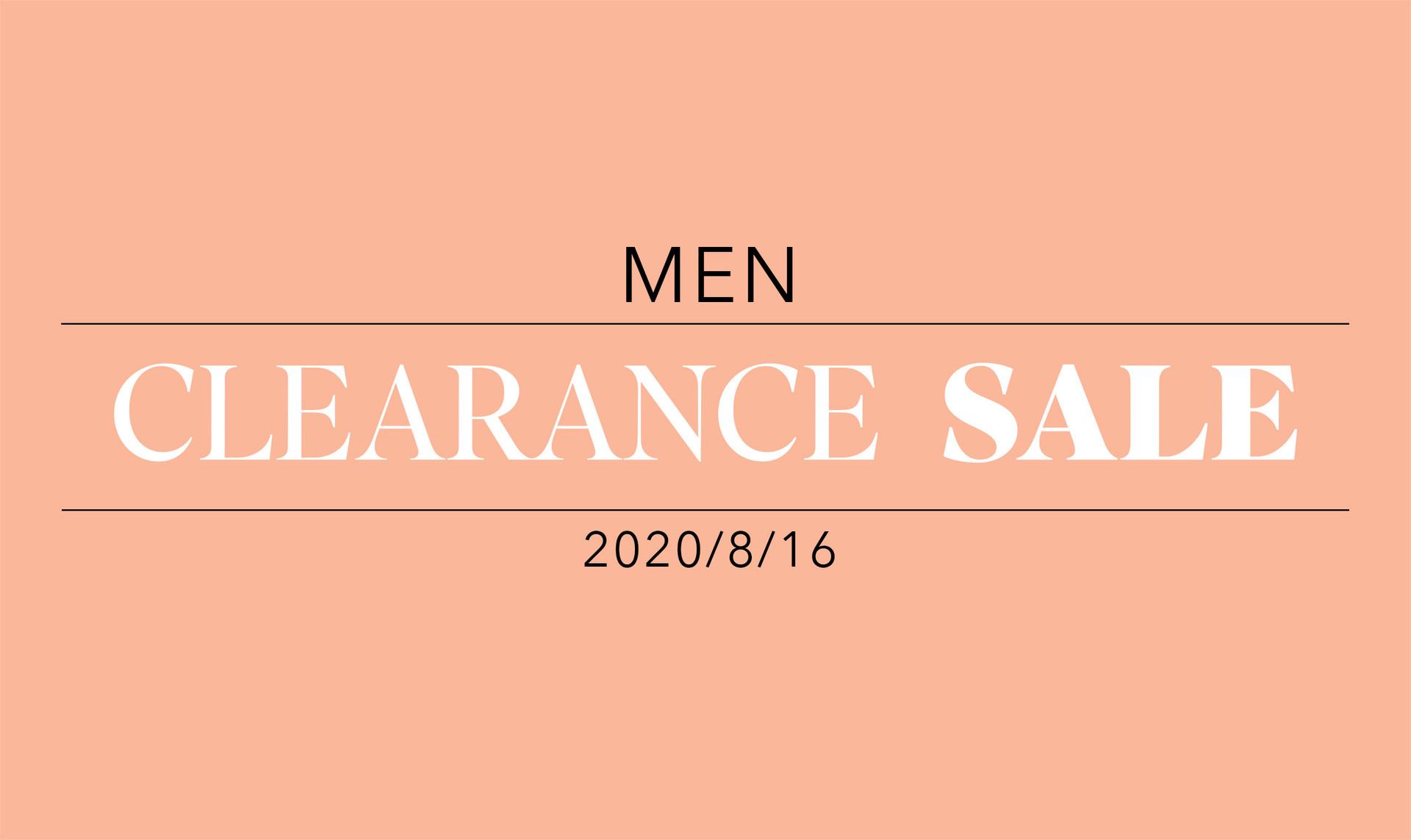 Clearance sale : Men