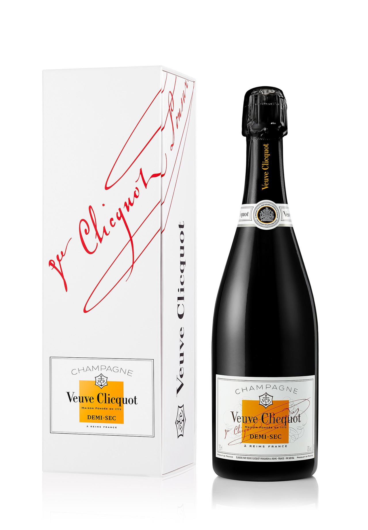 VEUVE CLICQUOT WHITE LABEL DEMI-SEC DESIGN BOX ヴーヴ・クリコ 