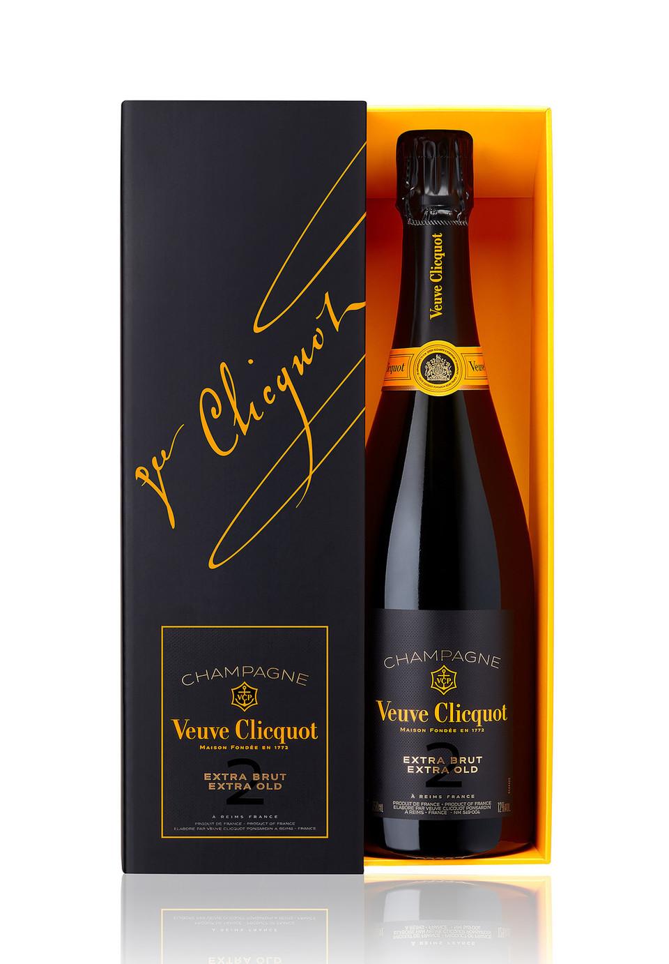 VEUVE CLICQUOT EXTRA BRUT EXTRA OLD 2 GIFT BOX ヴーヴ