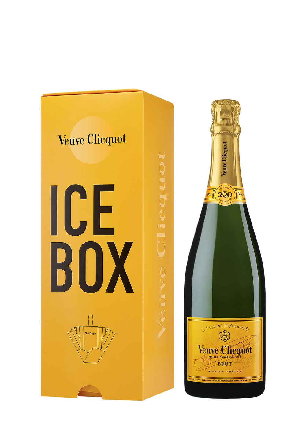 Veuve Clicquot ブーブグリコ シャンパンキャリーバッグ グラス2脚 - 食器