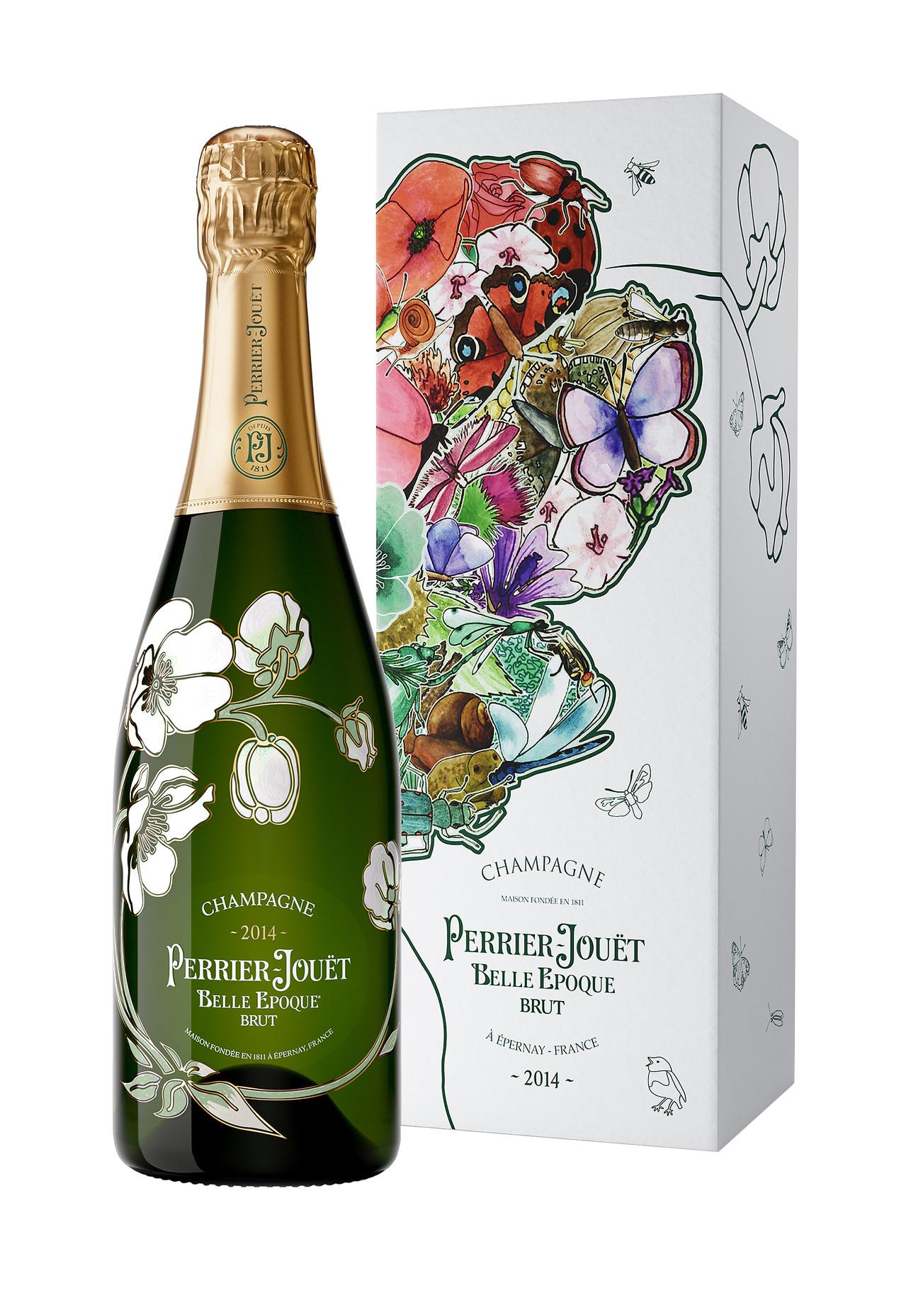 Perrier Jouet Belle Epoque 2014 Box ペリエ ジュエ ベル エポック 2014 ギフト箱入り 白 750ml