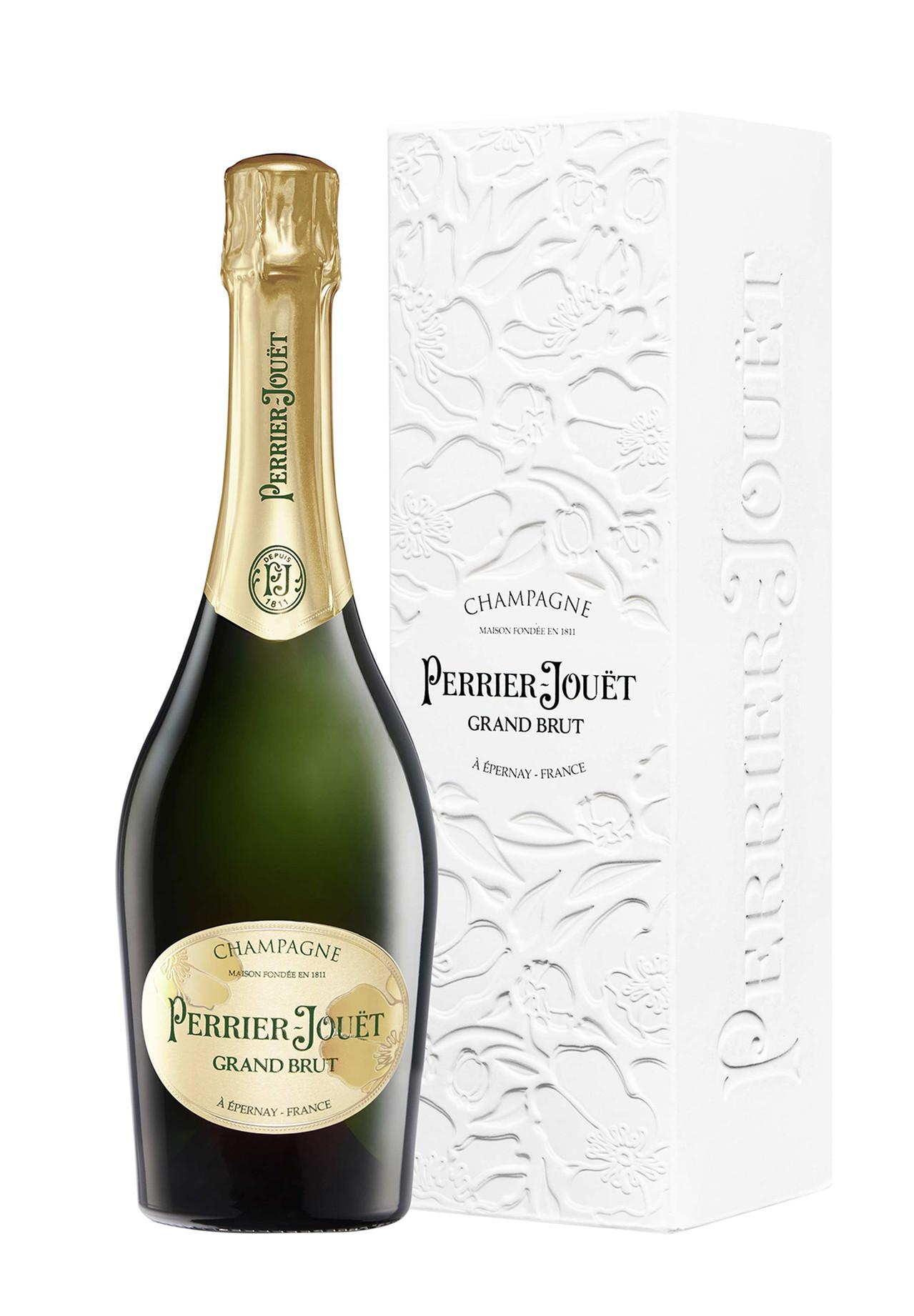 シャンパン 「ペリエ・ジュエ グラスブリット」4本 大好評です - ワイン