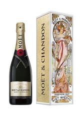 MOËT & CHANDON MOËT IMPERIAL MUCHA GIFT BOX PINK DRESS モエ・エ・シャンドン モエ アンペリアル  ミュシャ ピンクドレス 750ml - 【ミレポルテ】MILLEPORTE