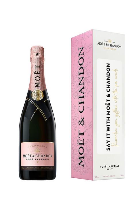 MOËT & CHANDON ROSE IMPERIAL モエ･エ･シャンドン ロゼ アンぺリアル MESSAGE BOX WITH PEN 2023 750ml - #1