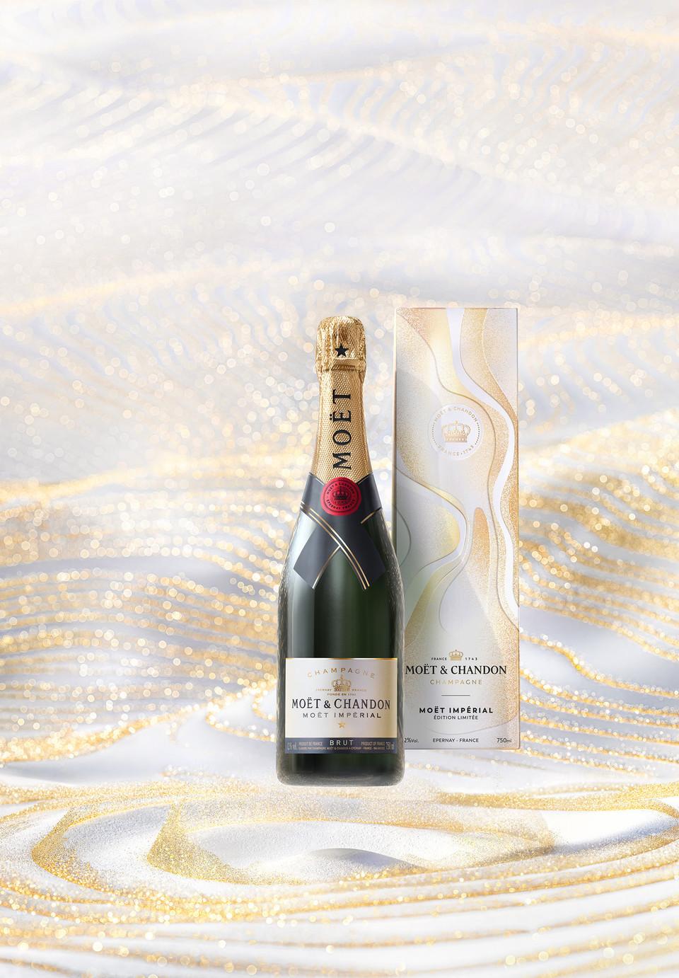 Moët Impérial gift box モエ アンぺリアル ゴールデンテロワール 
