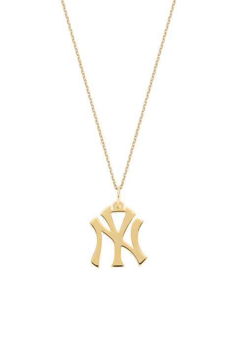 NY Yankees Medium Pendant Necklace ゴールド - #1