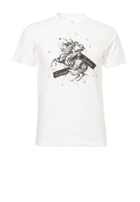 日本製Vネックコットン100%Tシャツ - #1