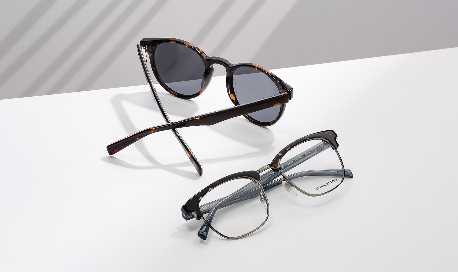 Luxury sunglass selection